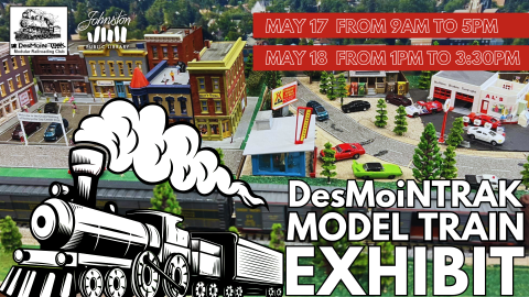 DesMoiNTRAK Model Train Exhibit