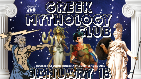 Greek Mythology Club. Images of figures from Greek mythology. 