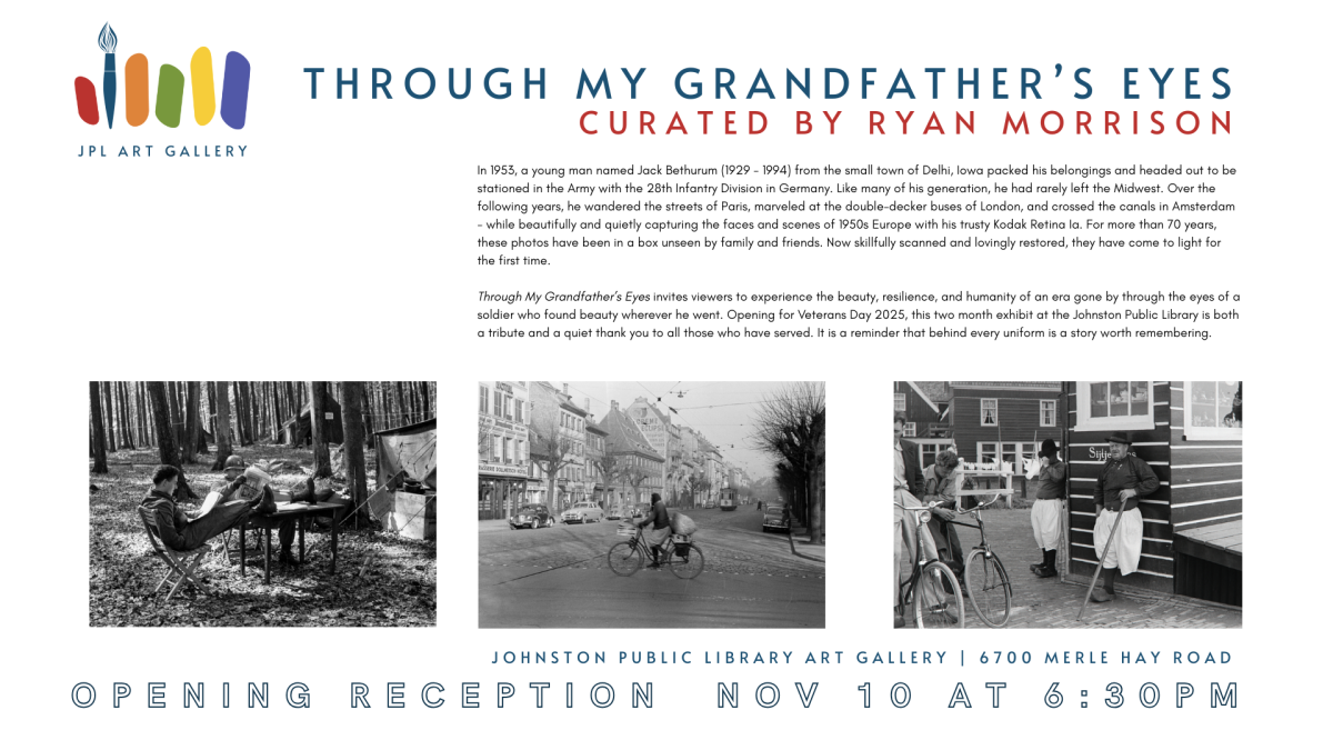 artist reception november 10 at 6:30pm for ryan morrison