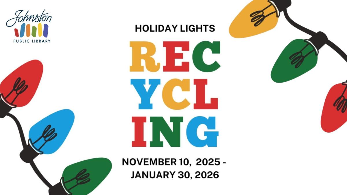 Holiday Light Recycling with Metro Waste Authority. Image of holiday lights. 